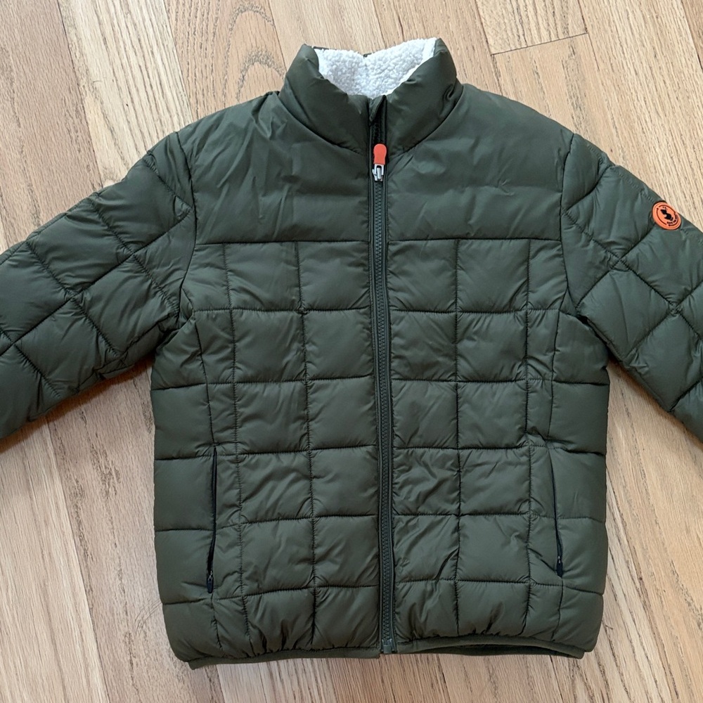 SAVE THE DUCK Kids Olive Puffer Jacket